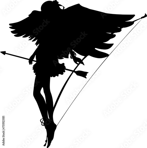 天使のシルエットマーク