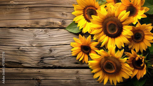 Beautiful HD wallpaper of beautiful sunflowers