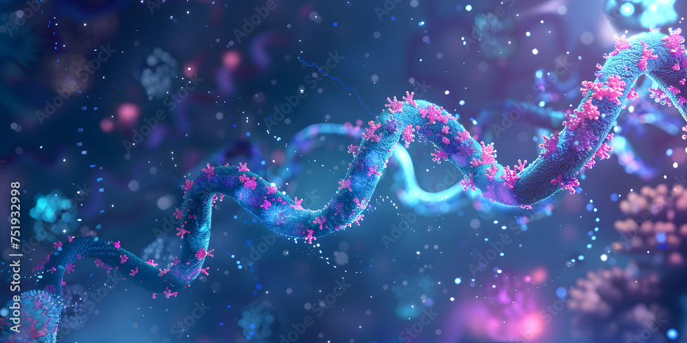 Double Helix: Exploring the Blue Glow of DNA Double Helix: Exploring the Blue Glow of DNA