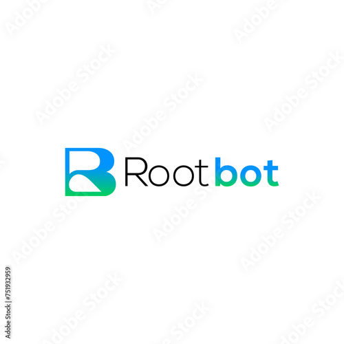 RB Letter building block logo design (ID: 751932959)