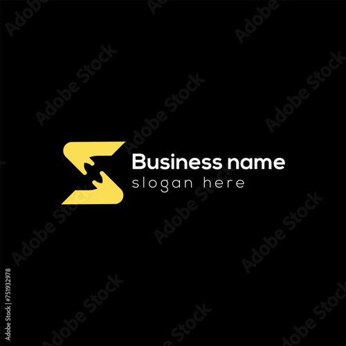 S Letter modern company logo design (ID: 751932978)