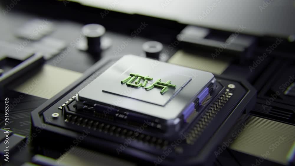 The animation illustrates the connection of a microchip to a computer motherboard, focusing on the seamless integration essential for the computer's functionality .Motherboard Computer Part Microchip The animation illustrates the connection of a microchip to a computer motherboard, focusing on the seamless integration essential for the computer's functionality .Motherboard Computer Part Microchip