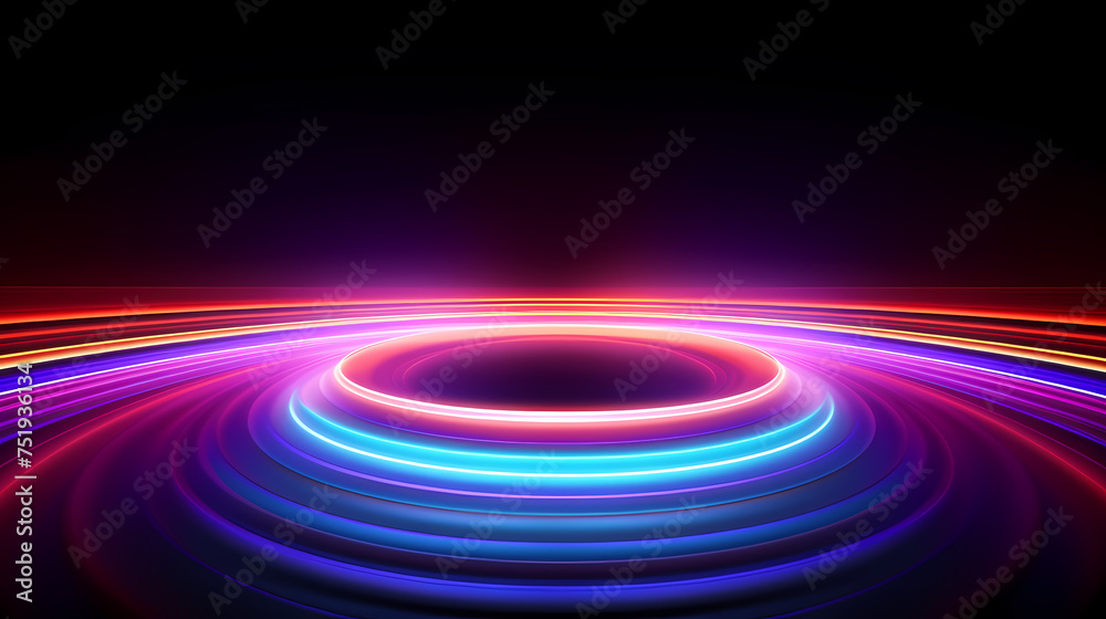 Neon speed abstract background, digital abstract background Neon speed abstract background, digital abstract background