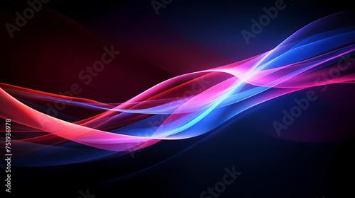Neon speed abstract background, digital abstract background