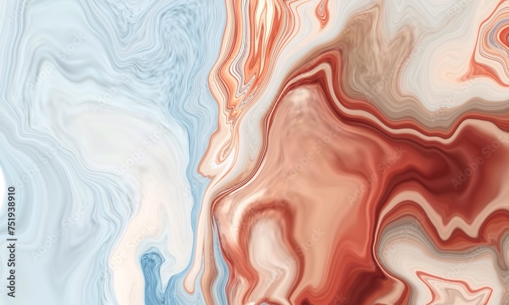 Fluid color abstract 