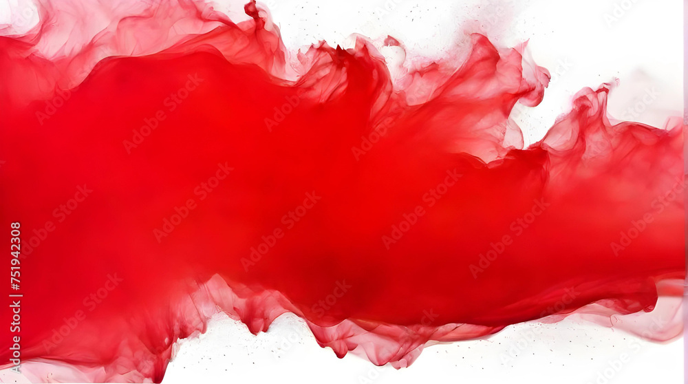 red paint background