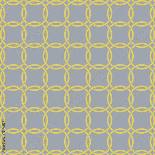 Circle art seamless pattern background.