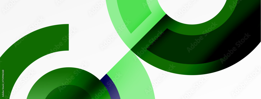 Circle geometric abstract vector background Circle geometric abstract vector background