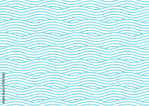 Seamless wave pattern © Northern Owl