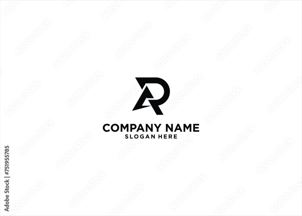 AP Letter Logo Design Creative Modern Stock Vector AP Letter Logo Design Creative Modern Stock Vector