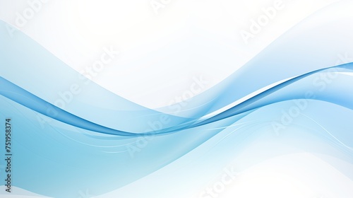 abstract blue wave background with lines