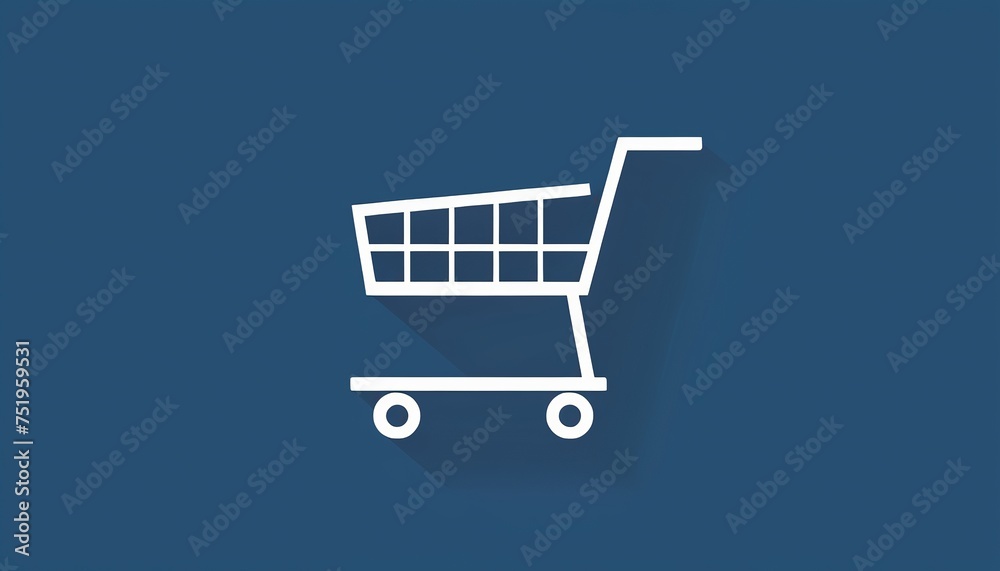 Cart Icon in Modern Flat Style Vector Graphic Design Cart Icon in Modern Flat Style Vector Graphic Design