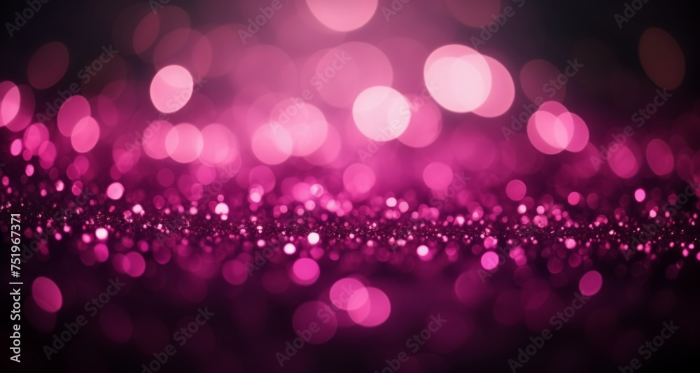  Elegant bokeh effect in pink and purple hues