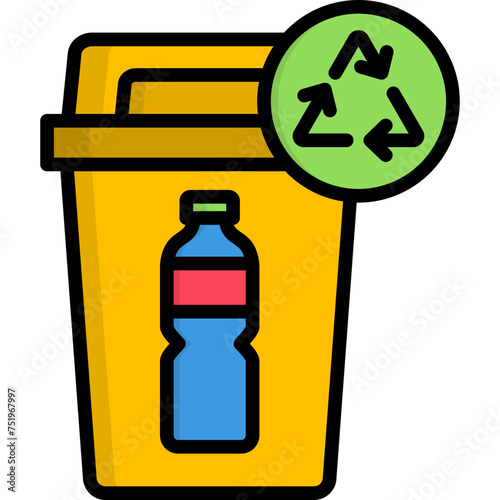 Plastic Bin Icon