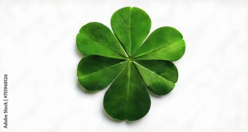Fresh and vibrant clover leaves Fresh and vibrant clover leaves