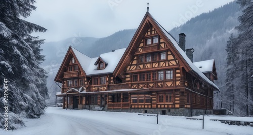  Cozy Alpine Lodge in Winter Wonderland