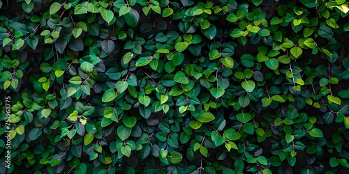Lush Green Foliage Nature’s Carpet