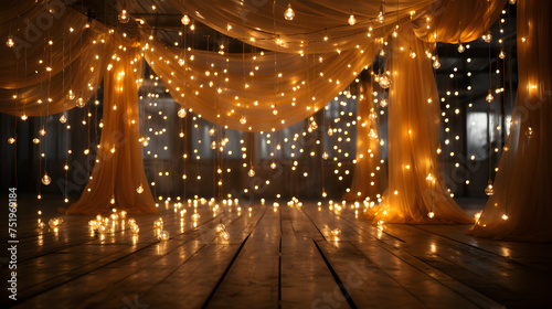 String Lights wedding