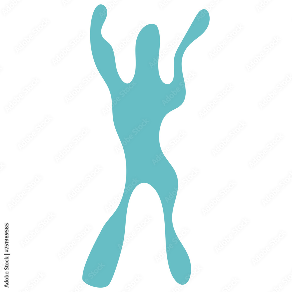 Human Hand Drawn Abstract Human Hand Drawn Abstract