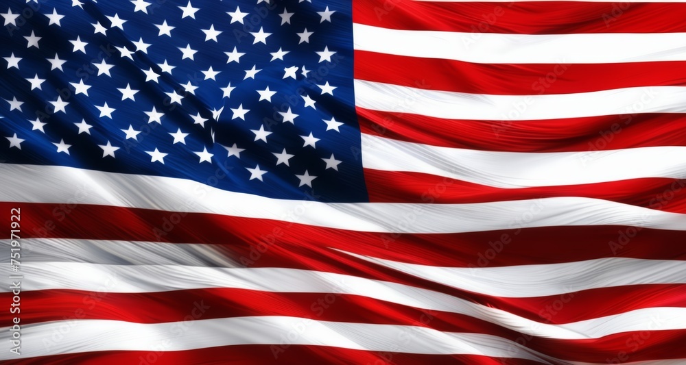 Obraz premium Pride in the Stars and Stripes