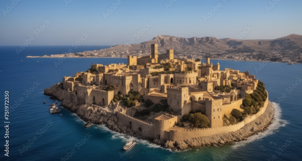  Enchanting Mediterranean fortress, a testament to history