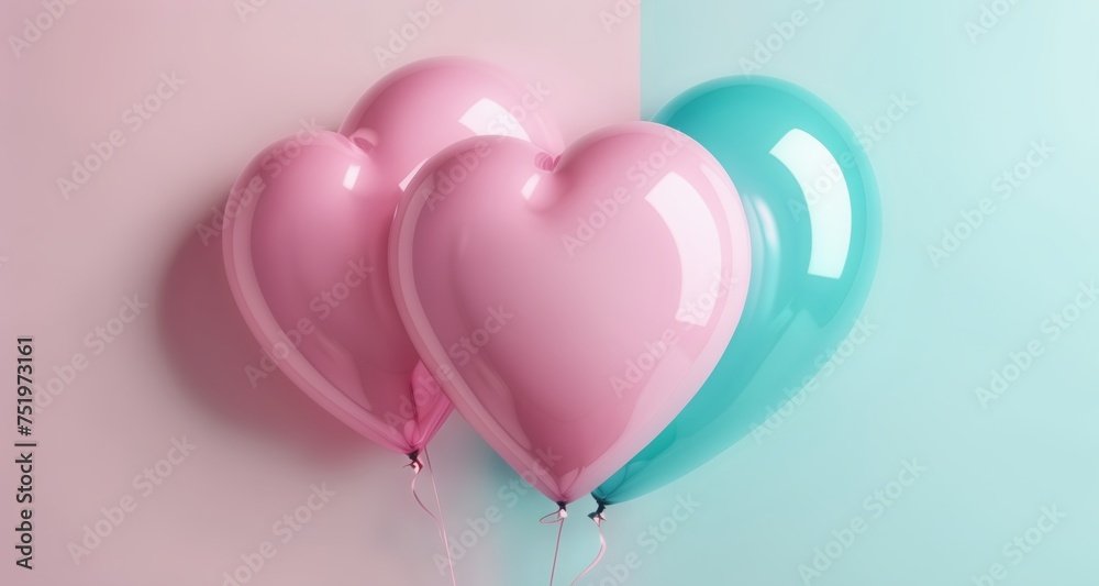  Love in the air with heart-shaped balloons!