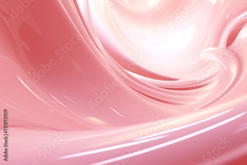 A dreamy and surreal pink spiral, creating a sense of movement and fluidity in the background, Generative AI