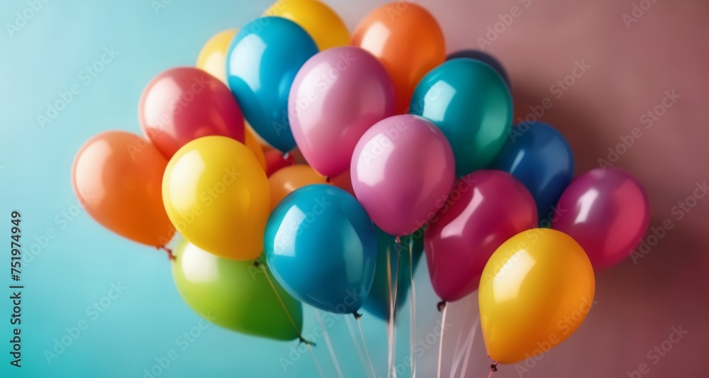 Obraz premium Bright balloons, bright smiles!