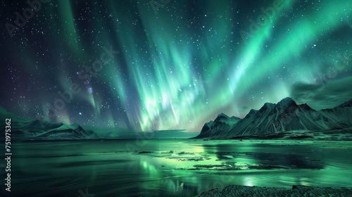 An exquisite display of the aurora dancing across the night sky. © Matthew