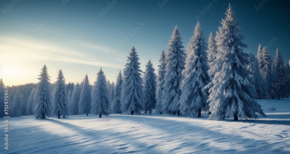  Snowy serenity - A winter wonderland