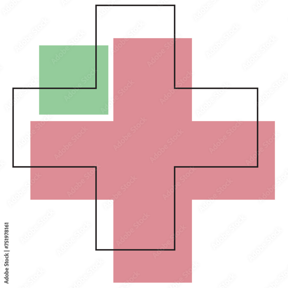 Fototapeta premium Modern Geometric Shape