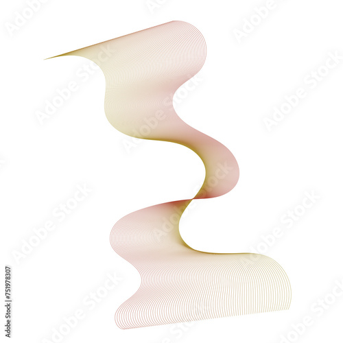 Wave Gradient Line