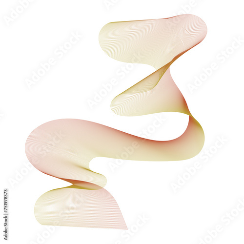 Wave Gradient Line