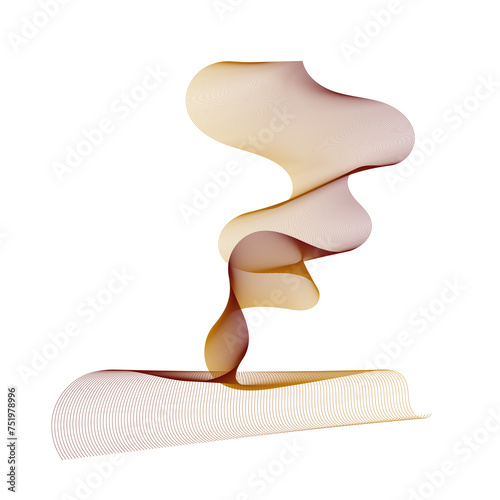 Wave Gradient Line
