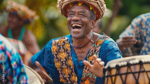 Traditional music and drums can be heard throughout the day adding a lively soundtrack to the celebrations.