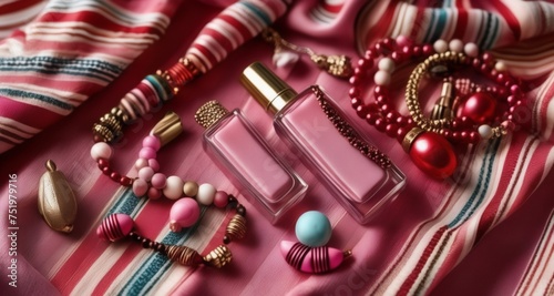  Elegance in a touch - A collection of luxury cosmetics and accessories