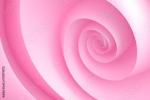 Modern and sophisticated pink spiral background, featuring a seamless and stylish design, Generative AI