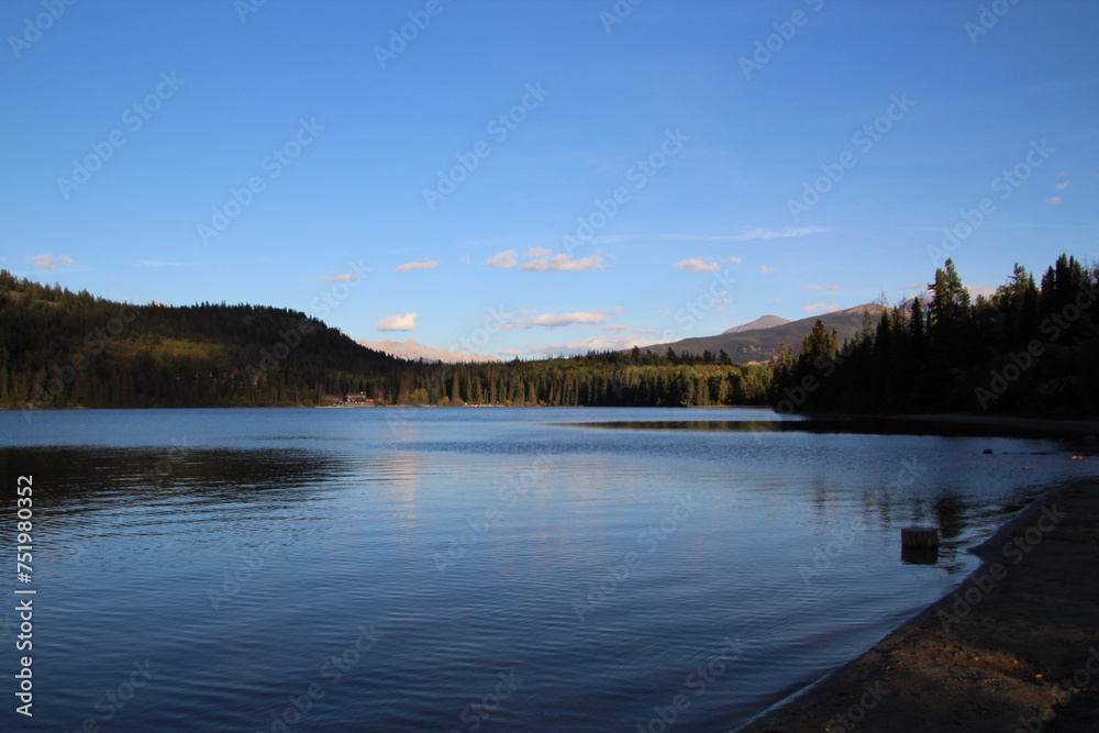 Evening On The Lake, Jasper National Park, Alberta