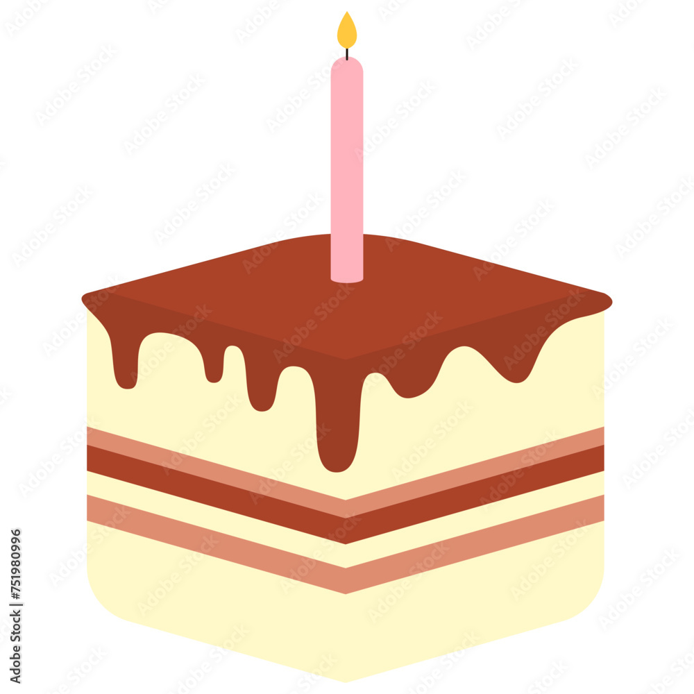 Birthday Cake Illustration Birthday Cake Illustration