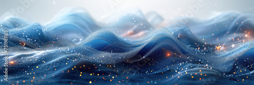 Abstract winter background. Created with Ai