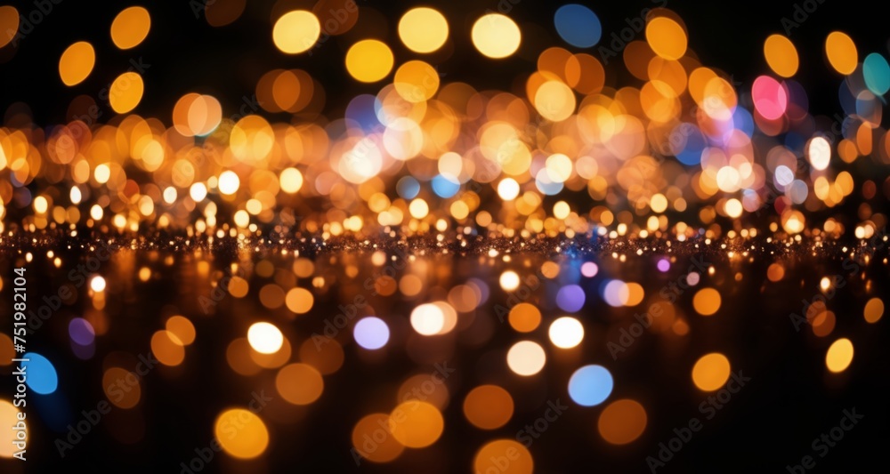 © vivekFx - Bright city lights at night