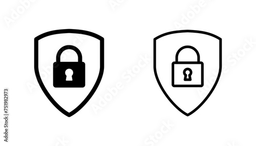Security icon set. protection icon. privacy. vpn