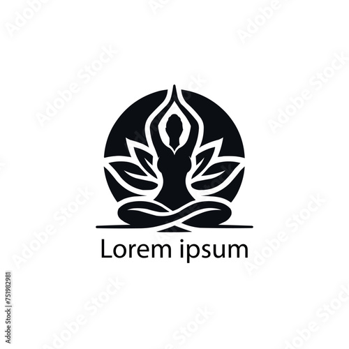 a yoga logo design