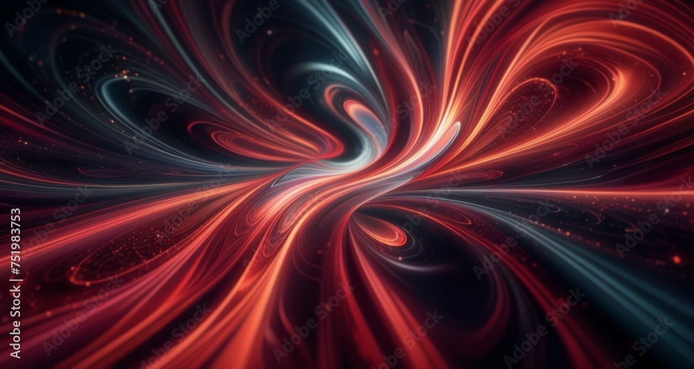 Vibrant abstract swirls in motion Vibrant abstract swirls in motion