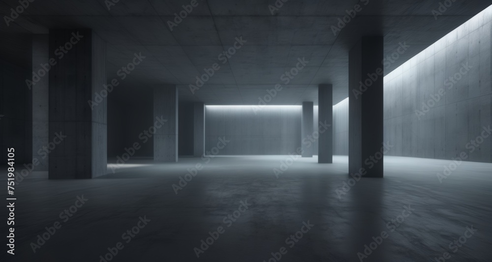  Modern minimalist architecture - spacious interior