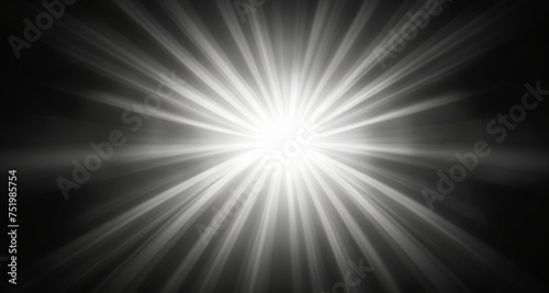  Radiant Lightburst - A Bright Future Ahead