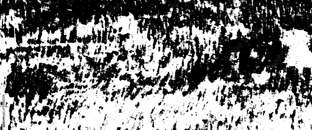 Vector distressed black overlay texture, grunge dark messy background, pattern of an old worn surface. grunge background. 