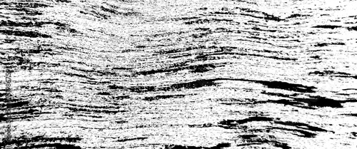 Vector distressed overlay texture, grunge background of woods, line, distressed banner, black isolated paintbrush collection.