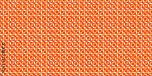 orange fabric texture dots meatball polka circle geometric pattern.
