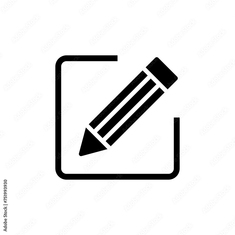 Edit icon vector isolated on white background. Pencil icon. sign up Icon vector. edit text Edit icon vector isolated on white background. Pencil icon. sign up Icon vector. edit text